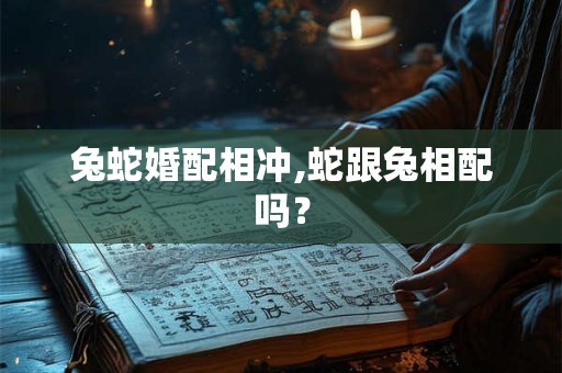 兔蛇婚配相冲,蛇跟兔相配吗？