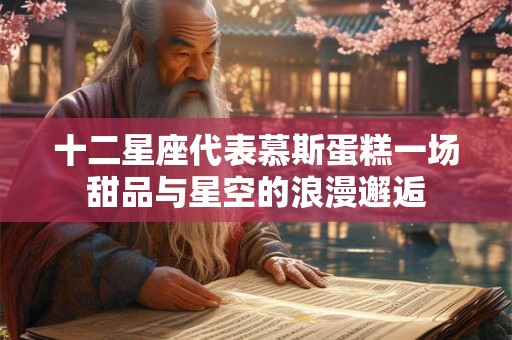 十二星座代表慕斯蛋糕一场甜品与星空的浪漫邂逅 十二星座代表慕斯蛋糕一场甜品与星空的浪漫邂逅