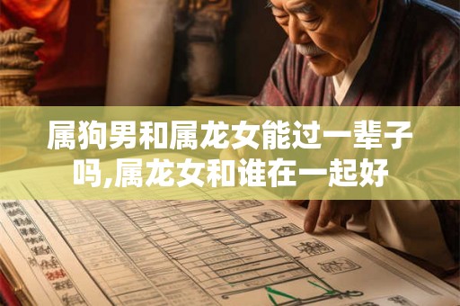 属狗男和属龙女能过一辈子吗,属龙女和谁在一起好 属狗男和属龙女能过一辈子吗,属龙女和谁在一起好