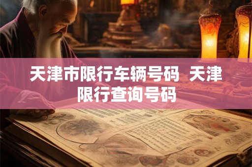 天津市限行车辆号码  天津限行查询号码
