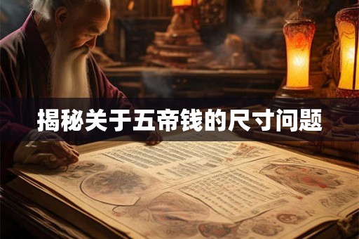 揭秘关于五帝钱的尺寸问题