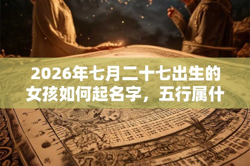 2026年七月二十七出生的女孩如何起名字,五行属什么 2026年七月二十七出生的女孩如何起名字,五行属什么