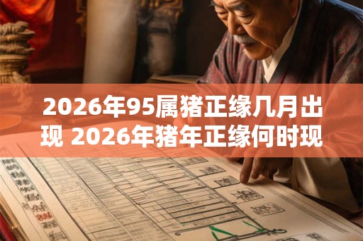 2026年95属猪正缘几月出现 2026年猪年正缘何时现