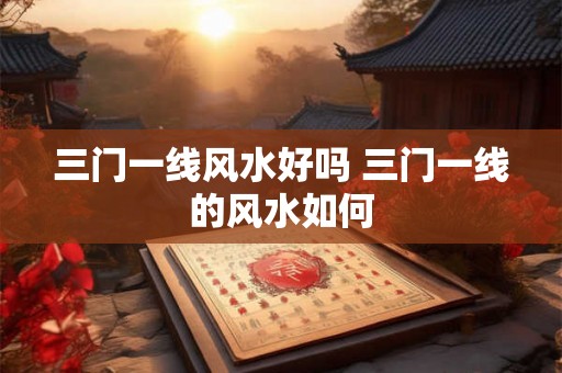 三门一线风水好吗 三门一线的风水如何