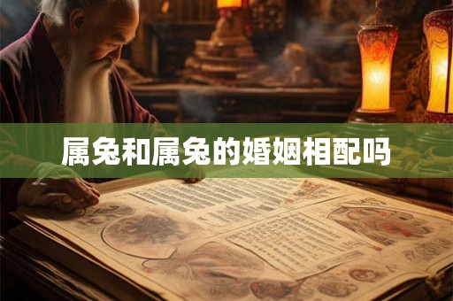 属兔和属兔的婚姻相配吗