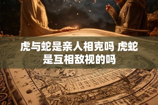 虎与蛇是亲人相克吗 虎蛇是互相敌视的吗