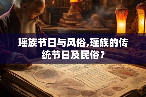 瑶族节日与风俗,瑶族的传统节日及民俗？