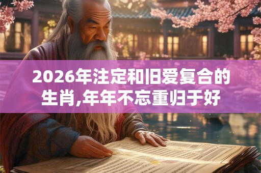 2026年注定和旧爱复合的生肖,年年不忘重归于好 2026年注定和旧爱复合的生肖,年年不忘重归于好