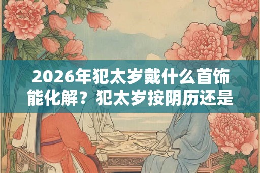 2026年犯太岁戴什么首饰能化解？犯太岁按阴历还是阳历？