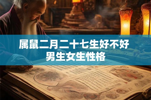 属鼠二月二十七生好不好 男生女生性格