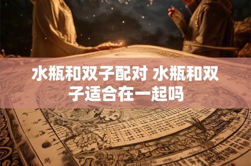 水瓶和双子配对 水瓶和双子适合在一起吗