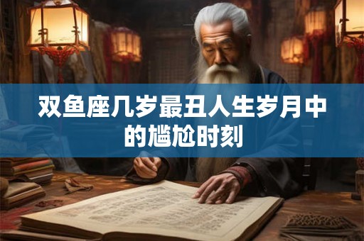 双鱼座几岁最丑人生岁月中的尴尬时刻