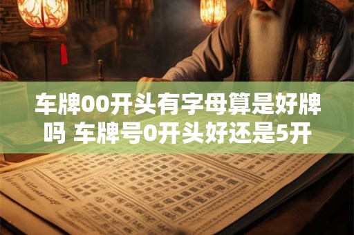 车牌00开头有字母算是好牌吗 车牌号0开头好还是5开头好