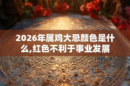 2026年属鸡大忌颜色是什么,红色不利于事业发展
