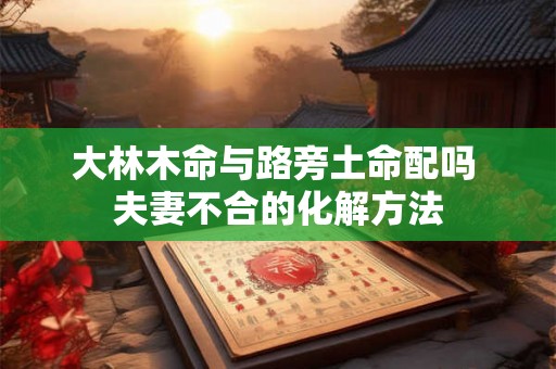 大林木命与路旁土命配吗 夫妻不合的化解方法 大林木命与路旁土命配吗 夫妻不合的化解方法