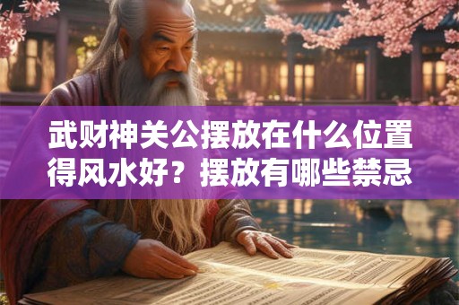 武财神关公摆放在什么位置得风水好？摆放有哪些禁忌？