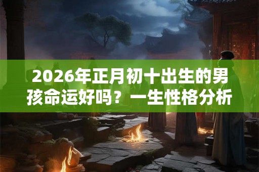 2026年正月初十出生的男孩命运好吗？一生性格分析