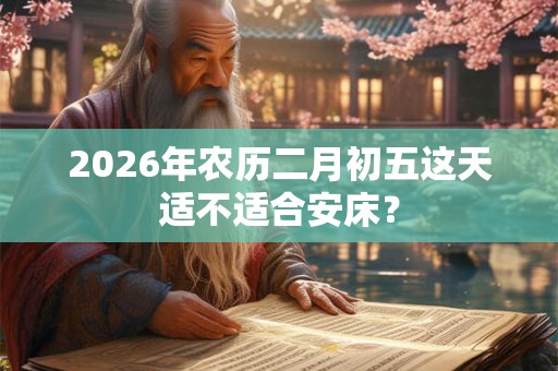 2026年农历二月初五这天适不适合安床? 2026年农历二月初五这天适不适合安床?