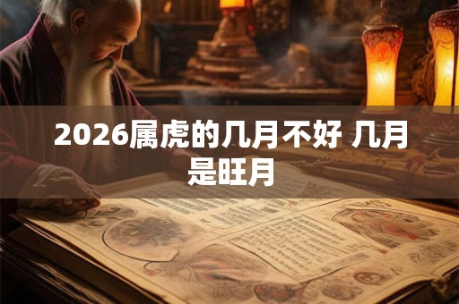 2026属虎的几月不好 几月是旺月