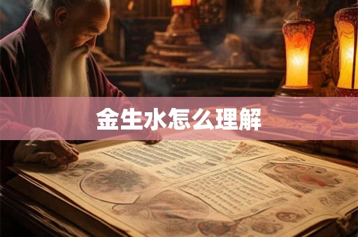 金生水怎么理解 金生水怎么理解