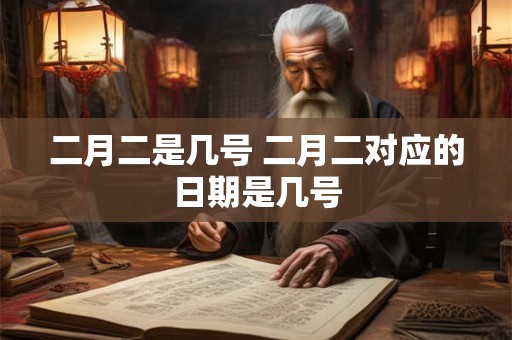 二月二是几号 二月二对应的日期是几号 二月二是几号 二月二对应的日期是几号