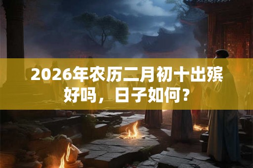 2026年农历二月初十出殡好吗,日子如何? 2026年农历二月初十出殡好吗,日子如何?