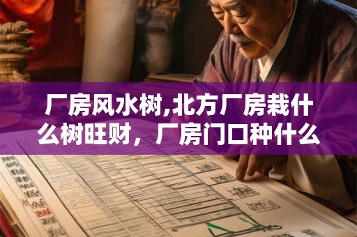 厂房风水树,北方厂房栽什么树旺财，厂房门口种什么树旺财