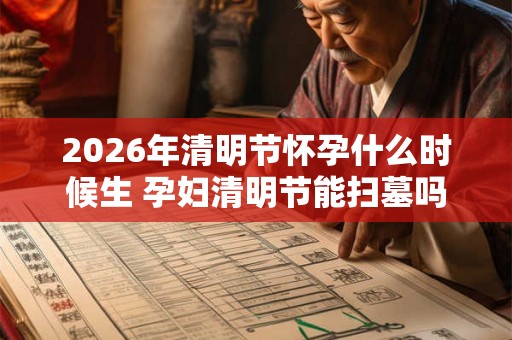 2026年清明节怀孕什么时候生 孕妇清明节能扫墓吗