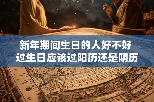 新年期间生日的人好不好 过生日应该过阳历还是阴历