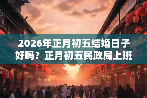 2026年正月初五结婚日子好吗？正月初五民政局上班了吗？