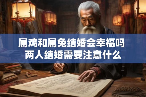 属鸡和属兔结婚会幸福吗 两人结婚需要注意什么