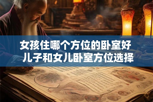 女孩住哪个方位的卧室好  儿子和女儿卧室方位选择