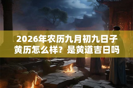 2026年农历九月初九日子黄历怎么样？是黄道吉日吗？