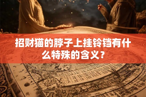 招财猫的脖子上挂铃铛有什么特殊的含义？