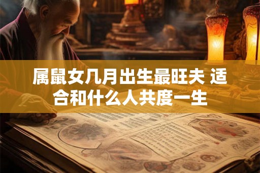 属鼠女几月出生最旺夫 适合和什么人共度一生
