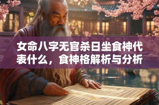 女命八字无官杀日坐食神代表什么，食神格解析与分析