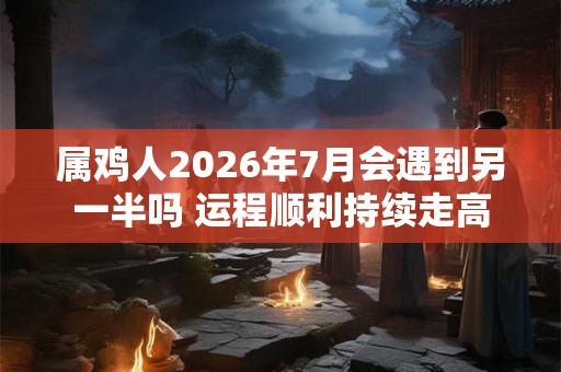 属鸡人2026年7月会遇到另一半吗 运程顺利持续走高
