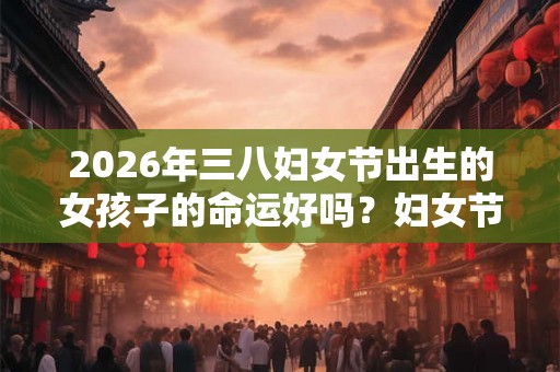 2026年三八妇女节出生的女孩子的命运好吗？妇女节出生明星有谁？