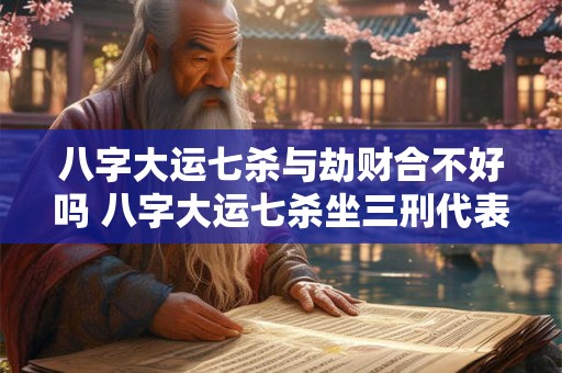 八字大运七杀与劫财合不好吗 八字大运七杀坐三刑代表什么