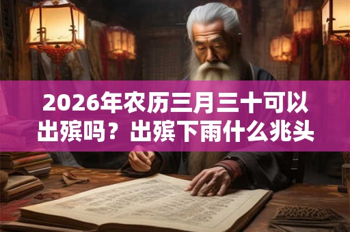 2026年农历三月三十可以出殡吗？出殡下雨什么兆头？
