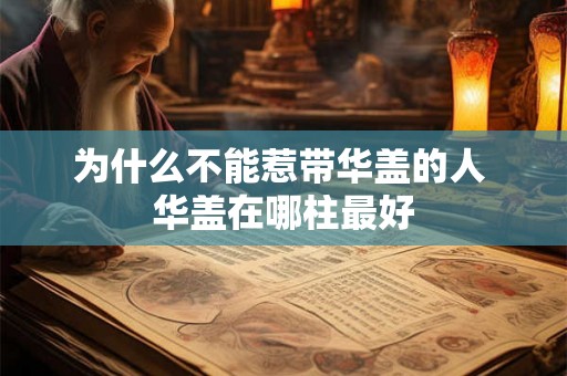 为什么不能惹带华盖的人 华盖在哪柱最好