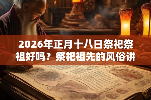 2026年正月十八日祭祀祭祖好吗?祭祀祖先的风俗讲究 2026年正月十八日祭祀祭祖好吗?祭祀祖先的风俗讲究