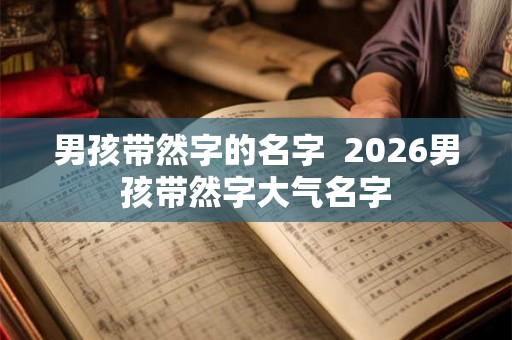 男孩带然字的名字 2026男孩带然字大气名字 男孩带然字的名字 2026男孩带然字大气名字