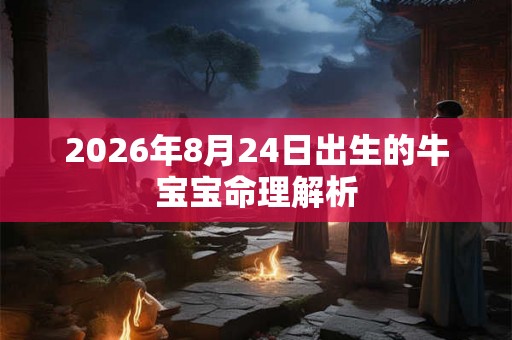 2026年8月24日出生的牛宝宝命理解析 2026年8月24日出生的牛宝宝命理解析