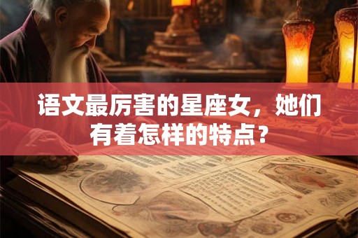 语文最厉害的星座女，她们有着怎样的特点？