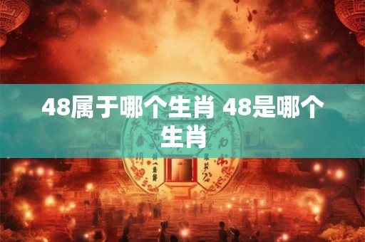 48属于哪个生肖 48是哪个生肖