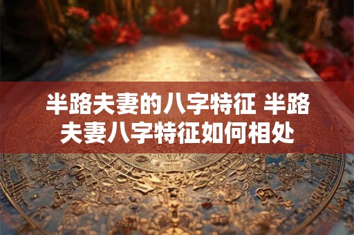 半路夫妻的八字特征 半路夫妻八字特征如何相处 半路夫妻的八字特征 半路夫妻八字特征如何相处