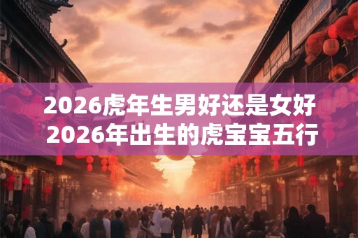 2026虎年生男好还是女好 2026年出生的虎宝宝五行缺什么