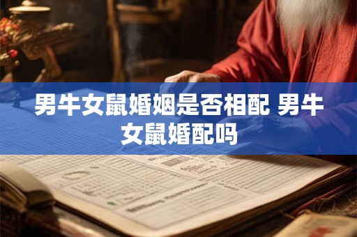 男牛女鼠婚姻是否相配 男牛女鼠婚配吗