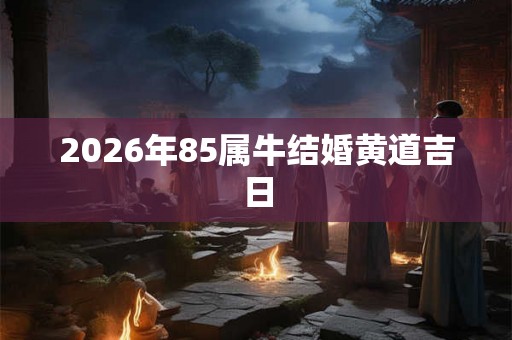 2026年85属牛结婚黄道吉日